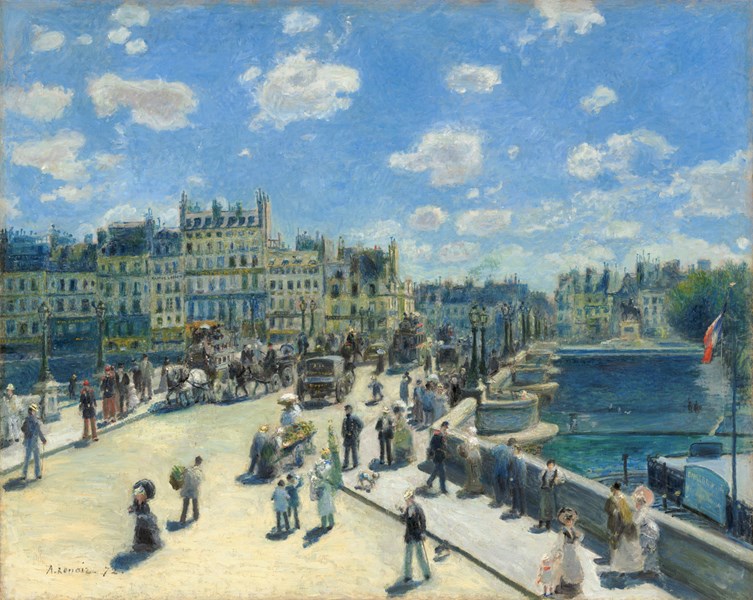 Renoir: Pont Neuf Paris