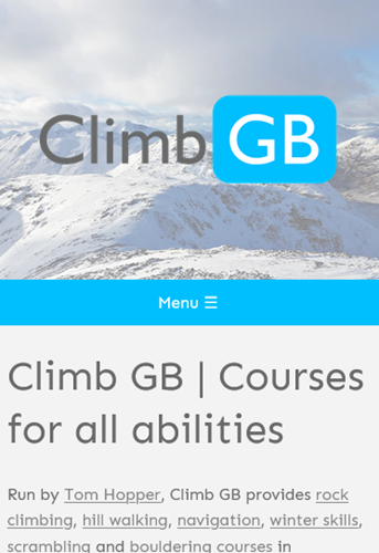 Climb GB Website