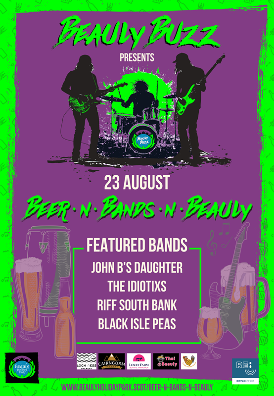 Beer'n'Bands'n'Beauly 23rd August