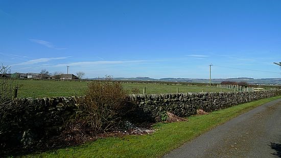 View looking North