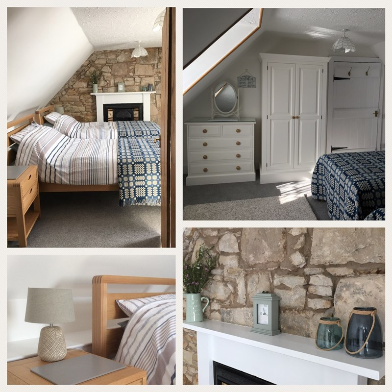 Twin Bedroom Collage