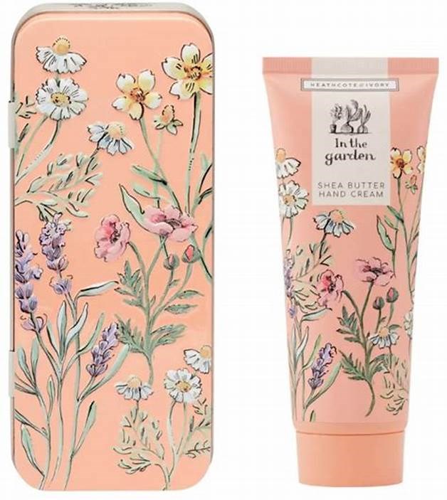 In the Garden Shea Butter Hand Cream in tin