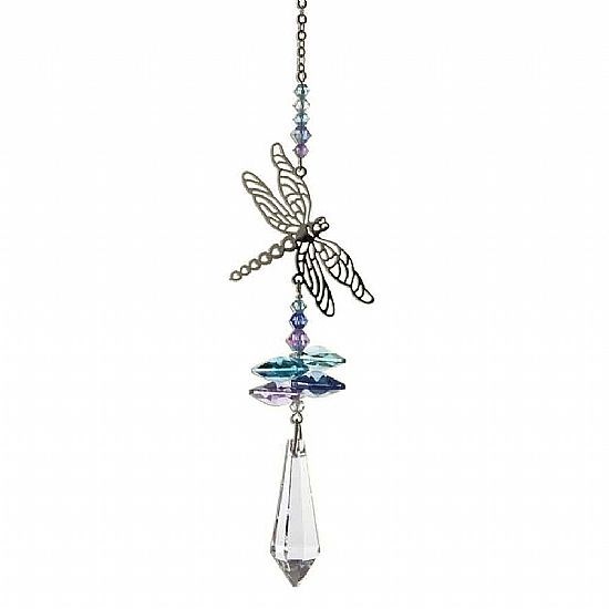 Dragonfly Crystal Sun Catcher