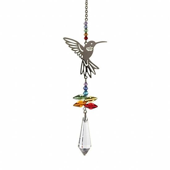 Humming Bird Crystal Sun Catcher