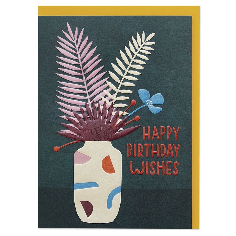 Happy Birthday Wishes (botanical)