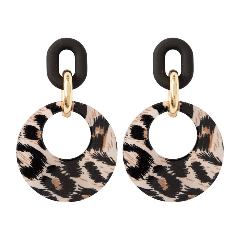Kiki Leopard 2 Earrings