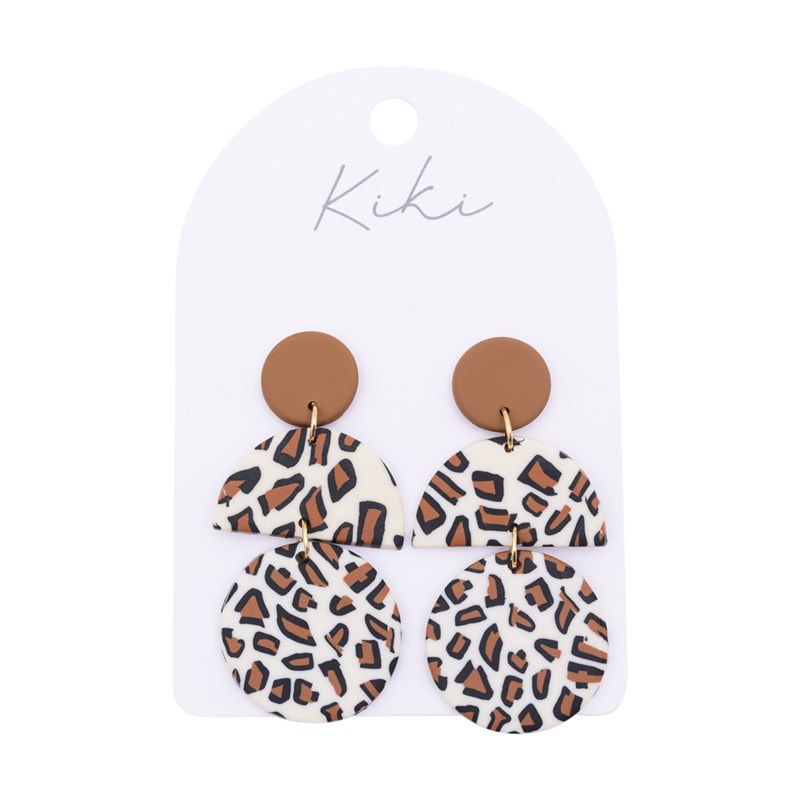 Kiki Leopard earrings