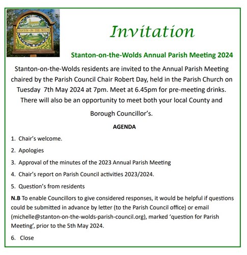 Annual Parish Meeting