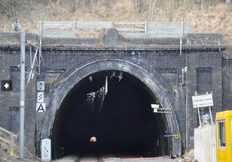 Tunnel entrance