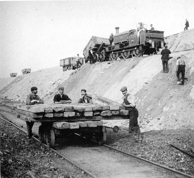 Tipping wagons