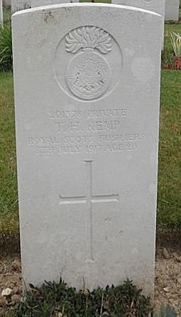 Kemp headstone