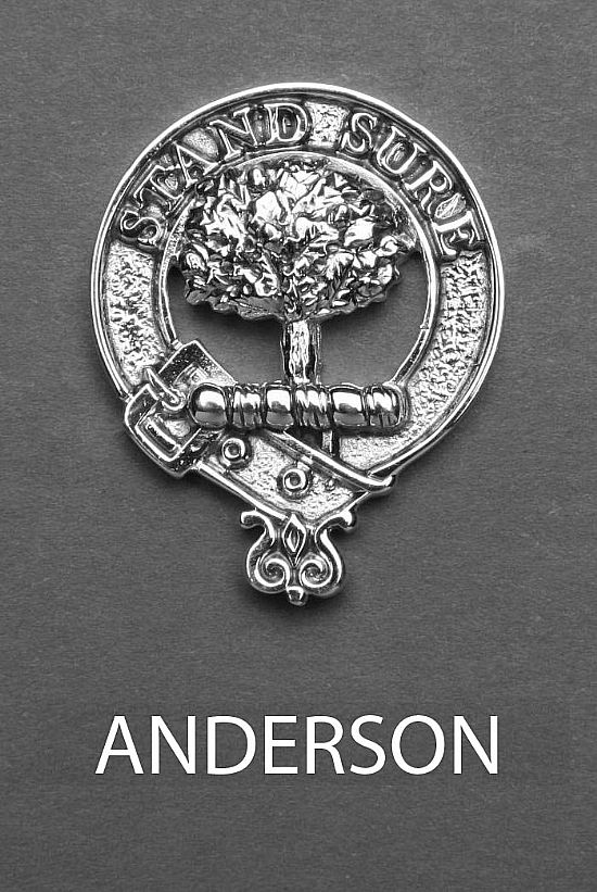 Scottish Clan Lamont Badge / Pin w Motto & Hand Vinta… - Gem