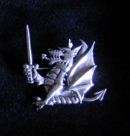 Centre Crest Brooch