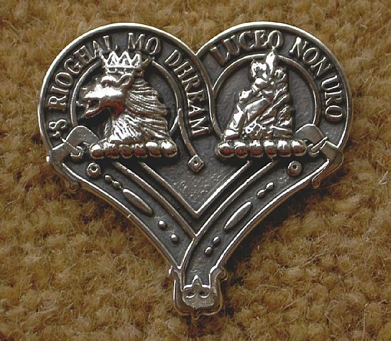 Wedding Brooch - The Joining of Two Clans