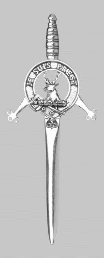 Clan MacFarlane Society Sterling Silver Heraldic Kilt Pin – Order