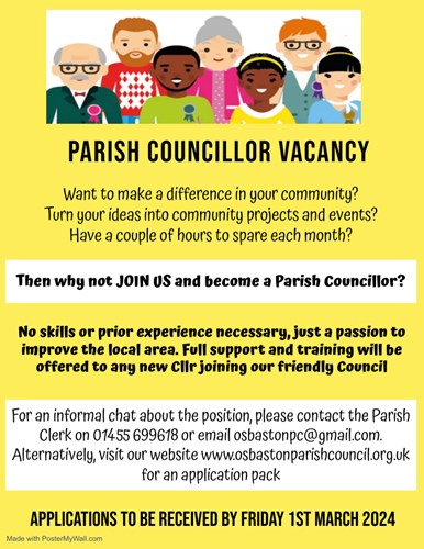 Parish Councillor Vacancy