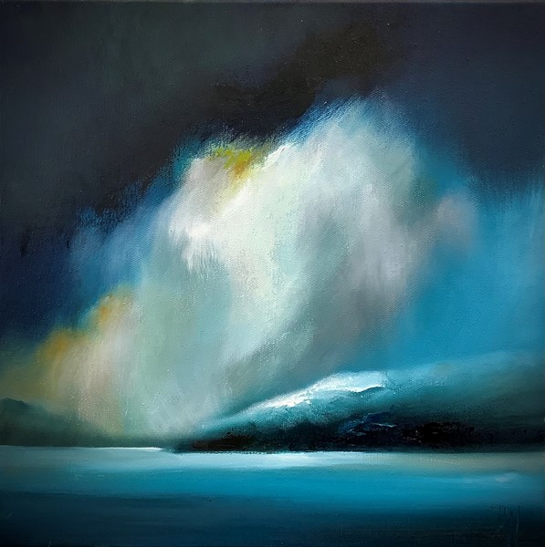 Snow light, Wester Ross 40x40cm, available, POE 