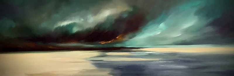 Beneath the storm 180x60cm SOLD