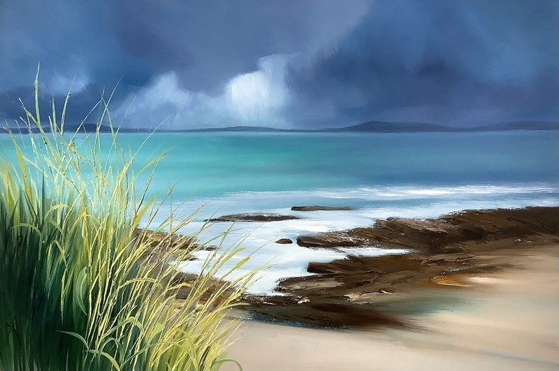 Beyond blue, Tarbat Ness 100x70cm SOLD