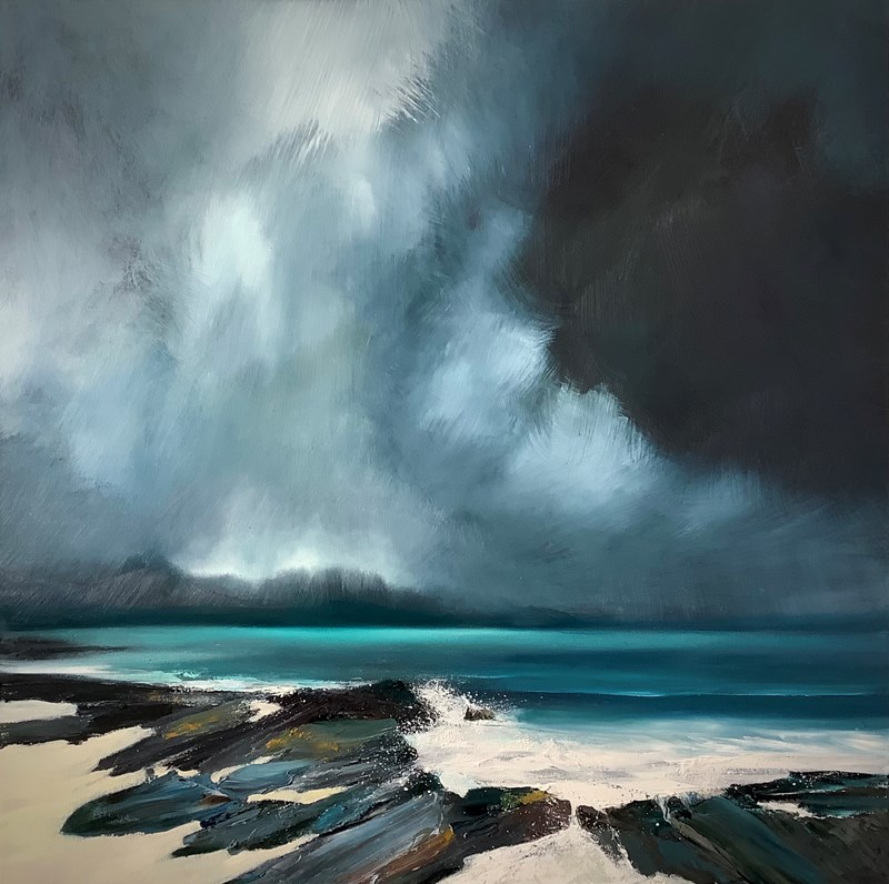 A moment between 76x76cm SOLD 
