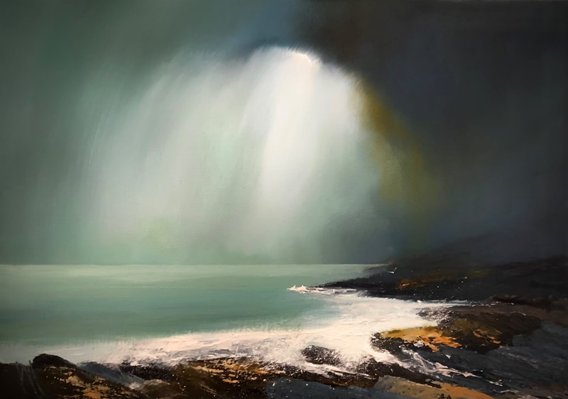 Breaking through, Loch Nedd