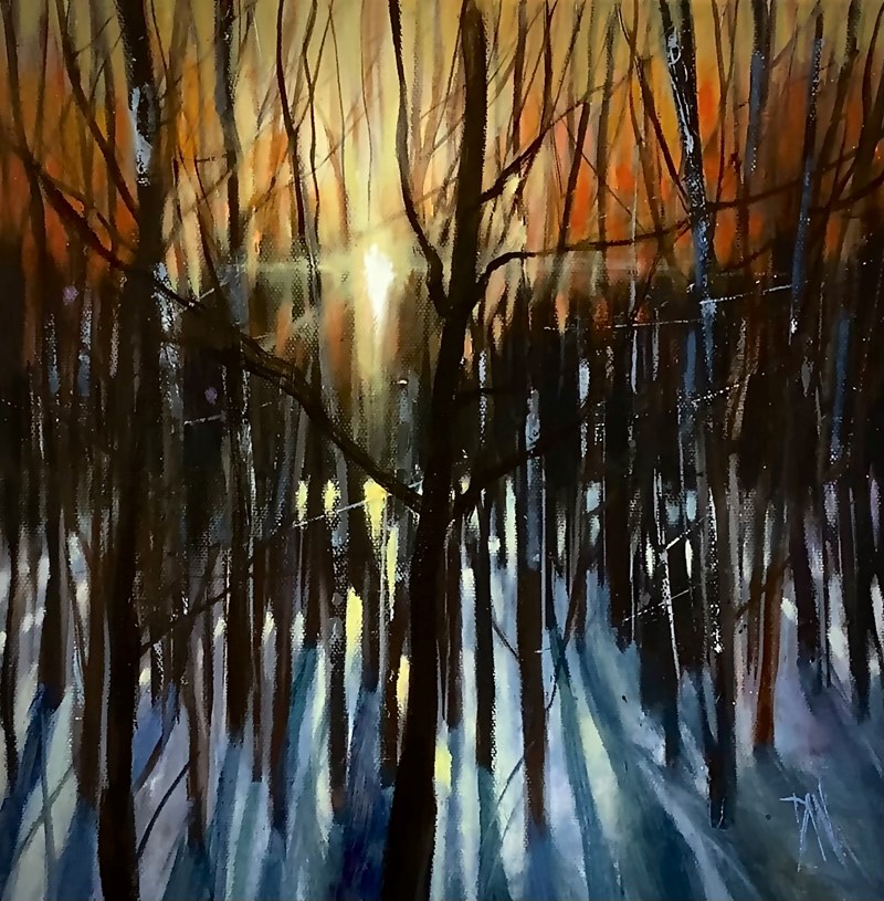 Winter birches, Lochardil