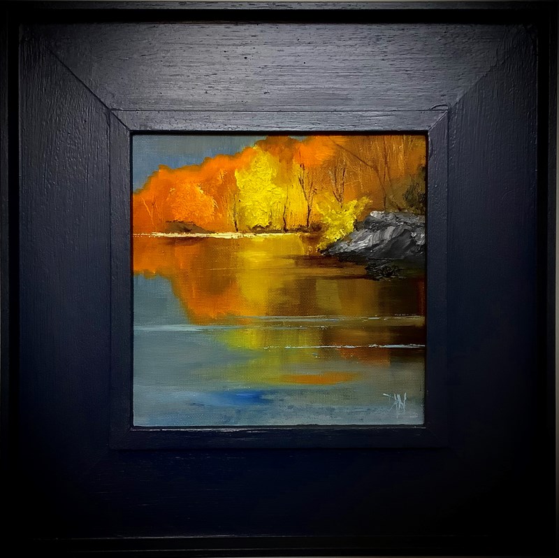 October reflection, River Ness