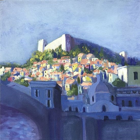 Evening sun, Bosa
