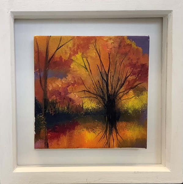 Autumn River Ness 15x15cm+frame £120