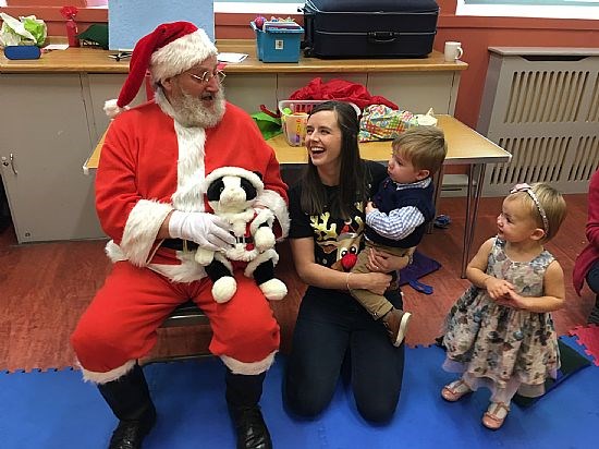 It's Santa!! 