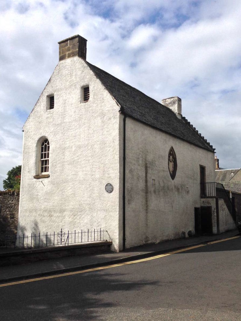 Gable end of old building in Dunblane