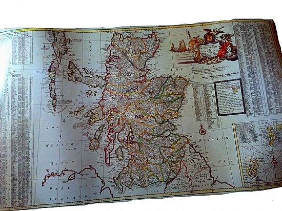 1746 map of Scotland