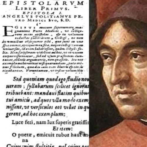 Leighton Library has 1622 edition of “Angeli Politiani et aliorum virorum illustrium, Epistolarum libri XII“ by Angelo Ambrogini