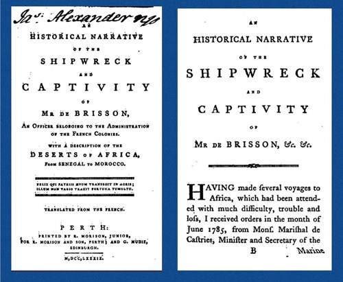 Leighton Library has first edition of 1789 of 
