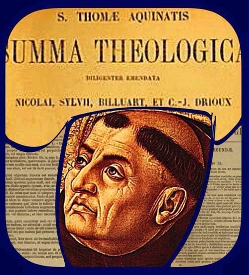 Dunblane's historic Leighton Library has a 1638 edition of one of the best known works of Italian Saint Thomas Aquinas