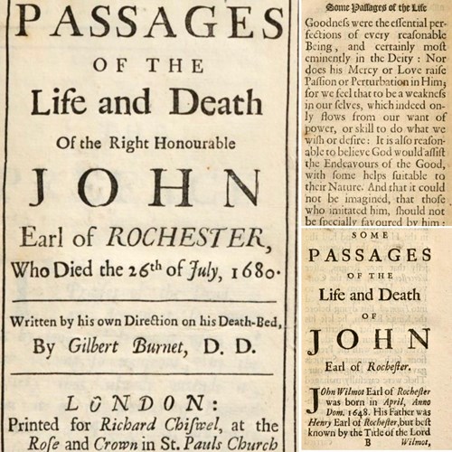 Leighton Library has a first edition of 1680 of 