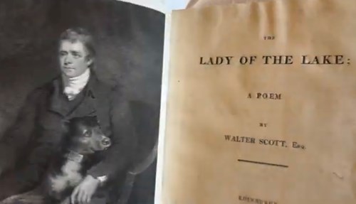 Leighton Library has 1810 first edition of the epic poem 