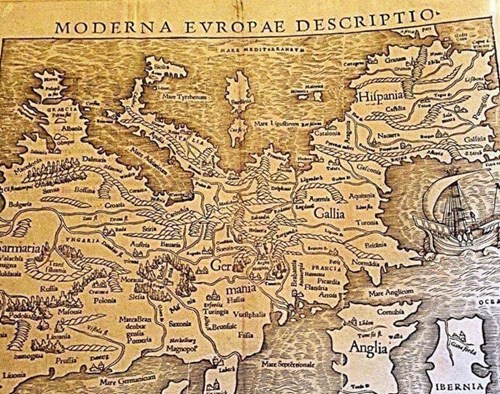 Leighton Library has a 1554 edition of the atlas 