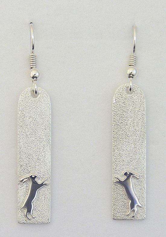 Long hare earrings HE/2