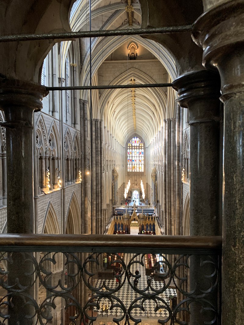 ウエストミンスター寺院内部