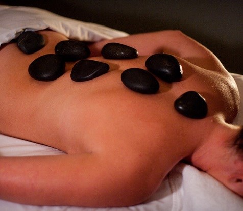 Hot stone massage