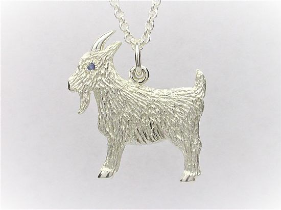 Capricorn Goat Zodiac Pendant