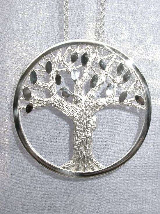 Sterling Silver Tree Of Life Pendant