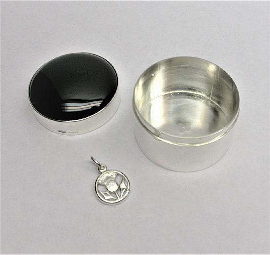Sterling Silver Pill Box