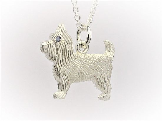 Yorkie Dog Pendant