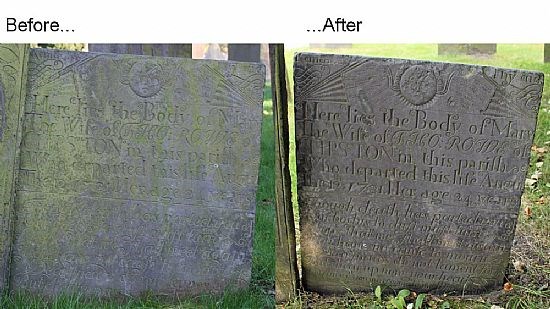 A cleaned Belvoir Angel