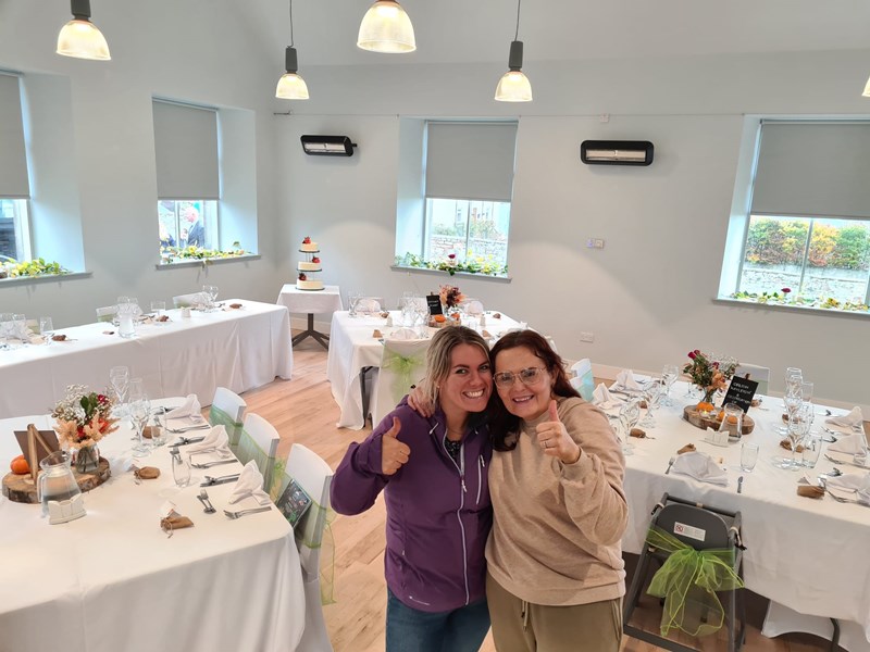 Elisha & Claire Party layout