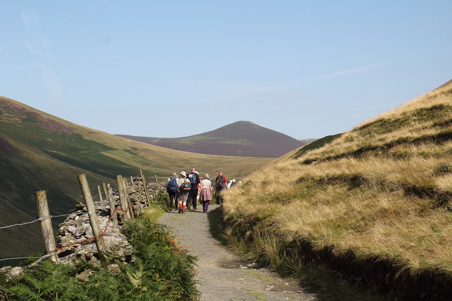 En-route to Sinen Gill