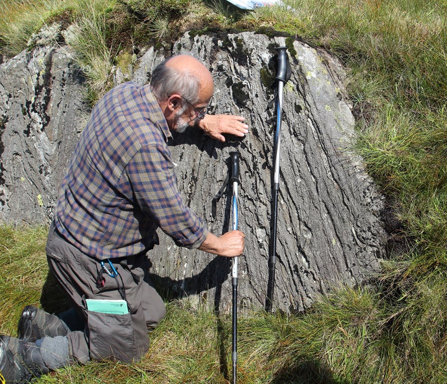 Small scale folds in Skiddaw Group Rocks