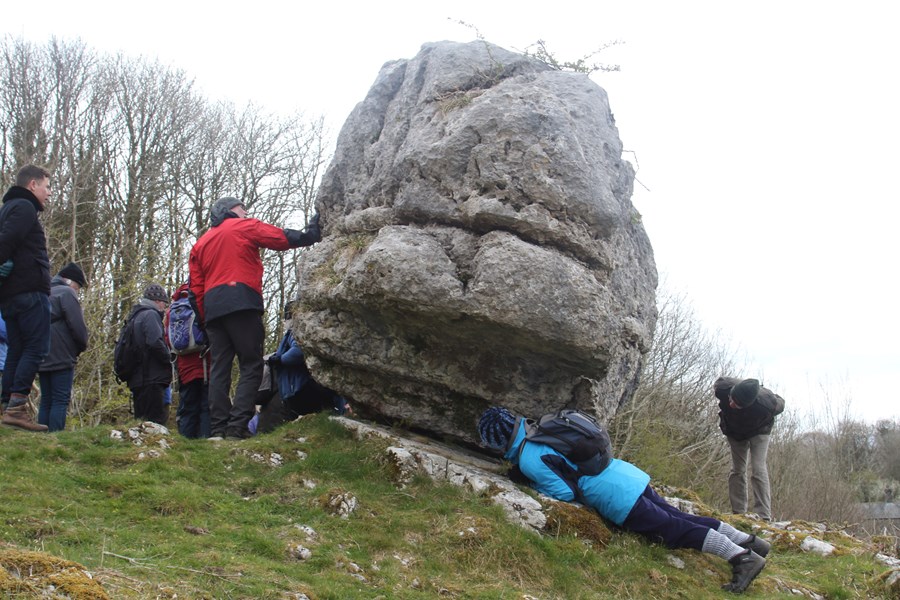 Examining the Hutton Roof Erratic